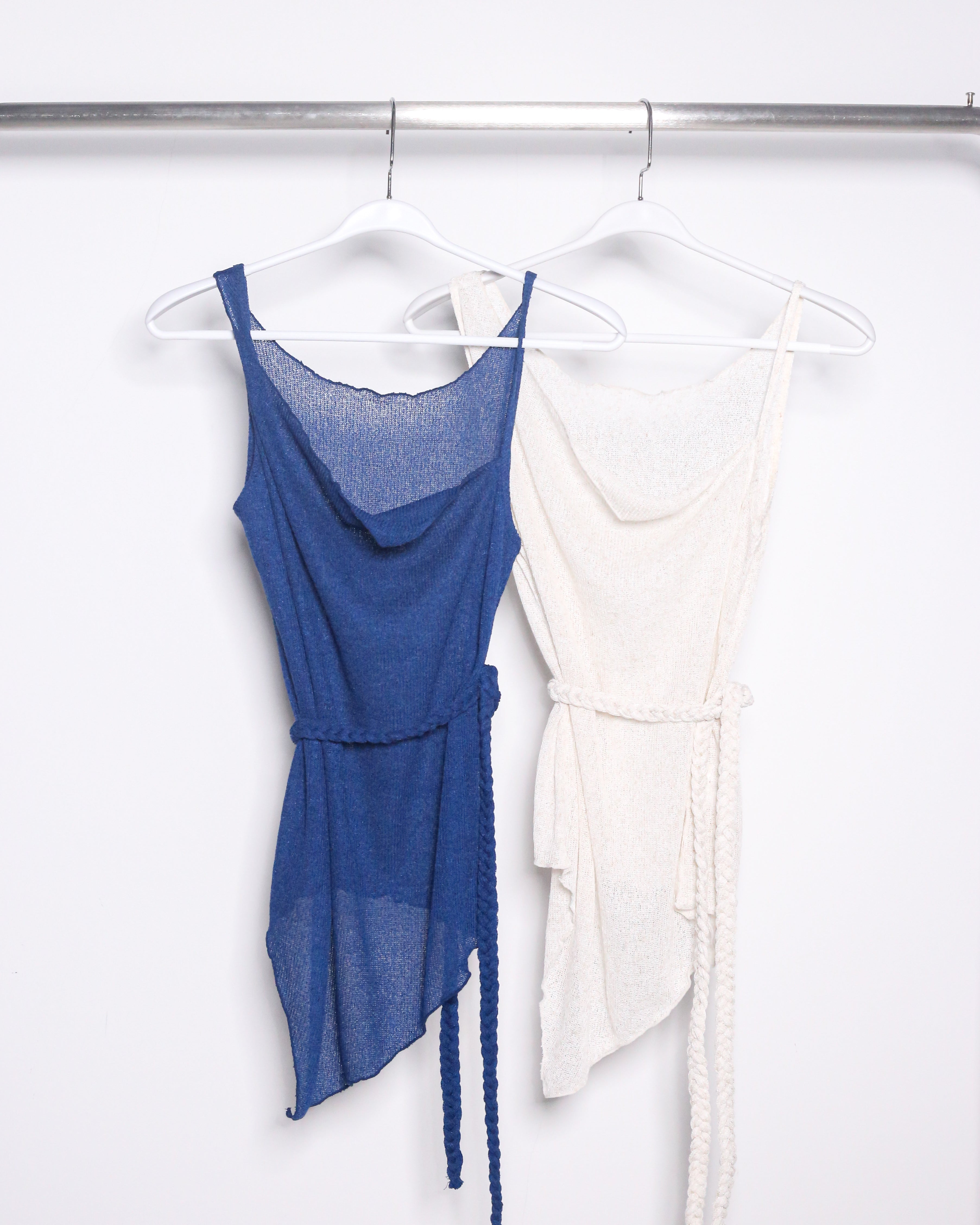 ASYMMETRIC KNIT SHIRT