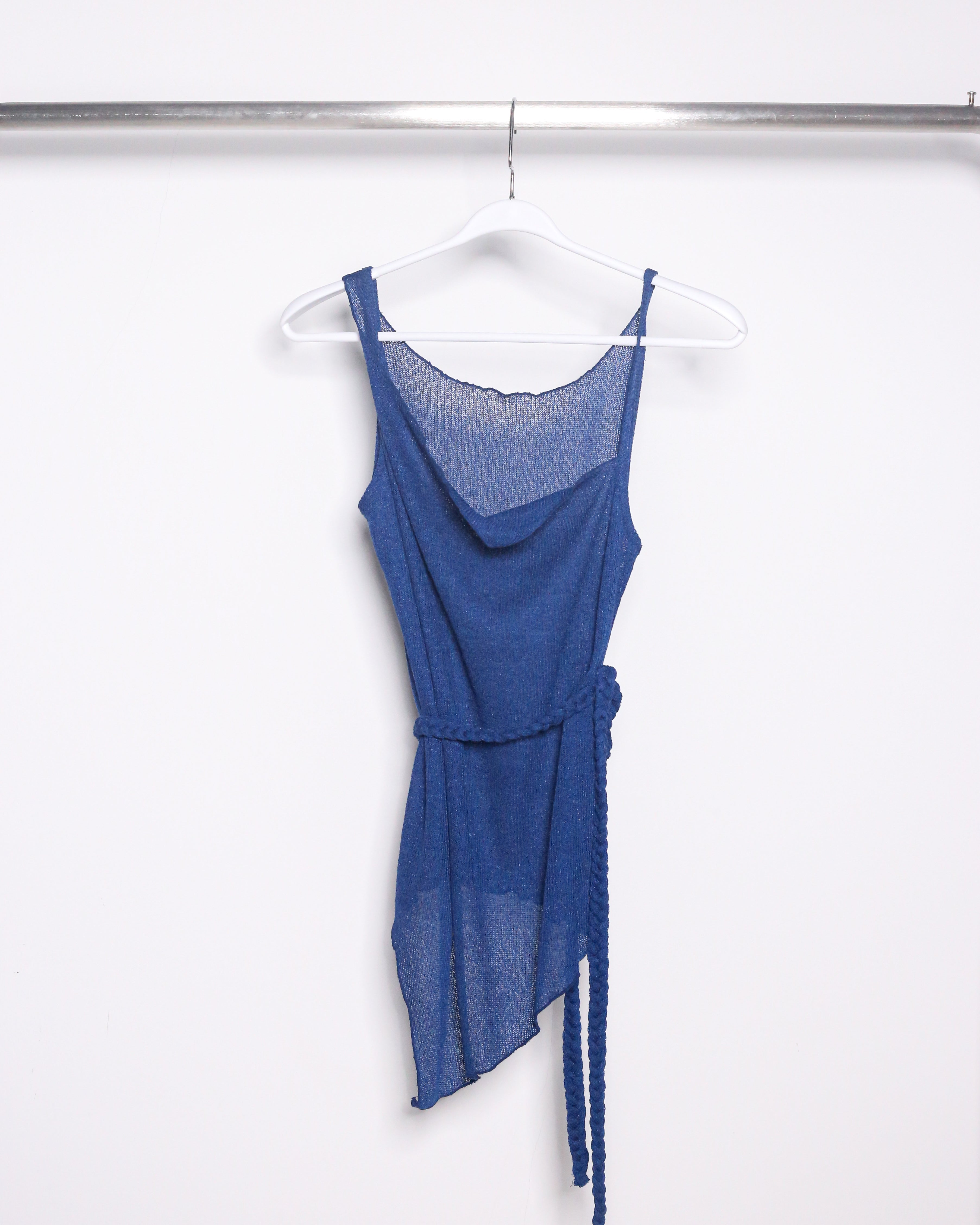 ASYMMETRIC KNIT SHIRT