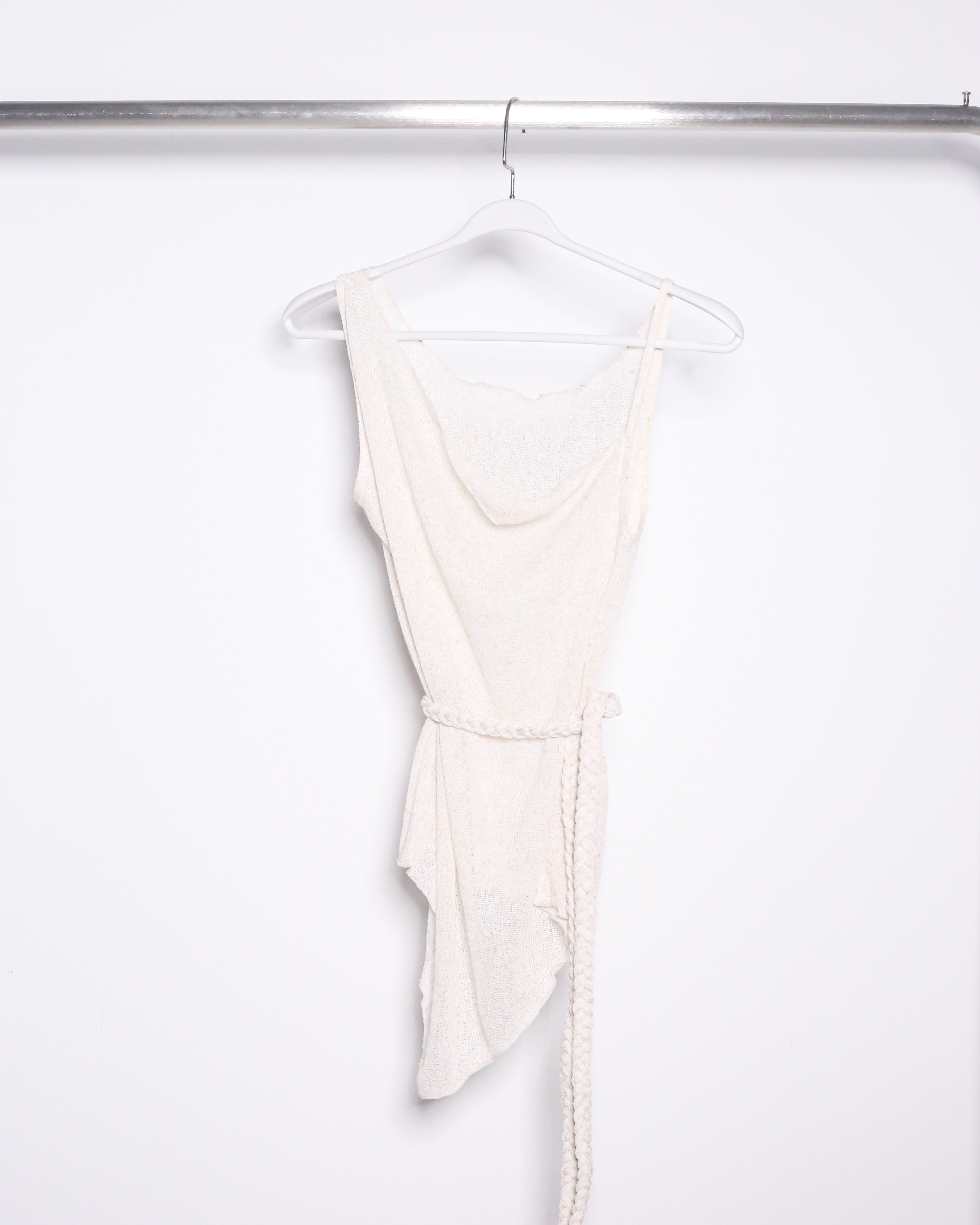 ASYMMETRIC KNIT SHIRT