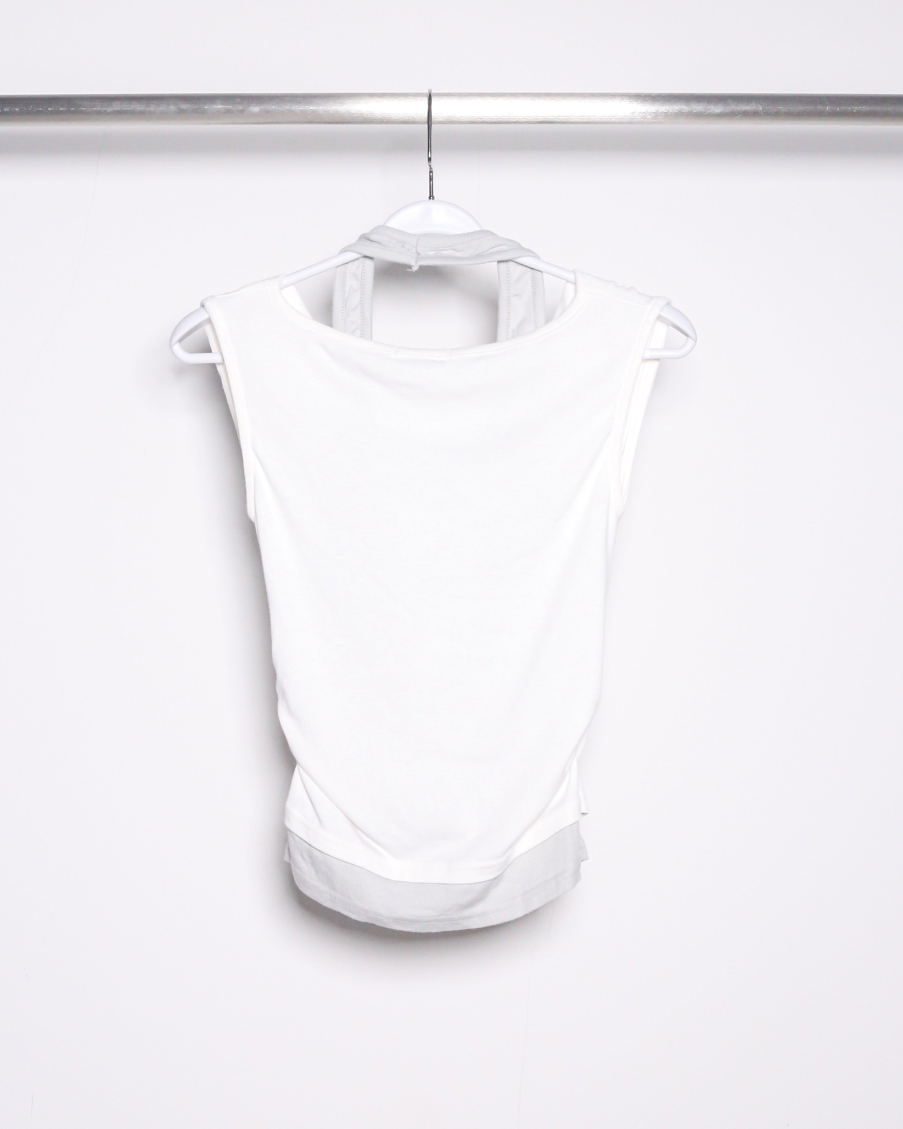 LAYERED HALTER TOP