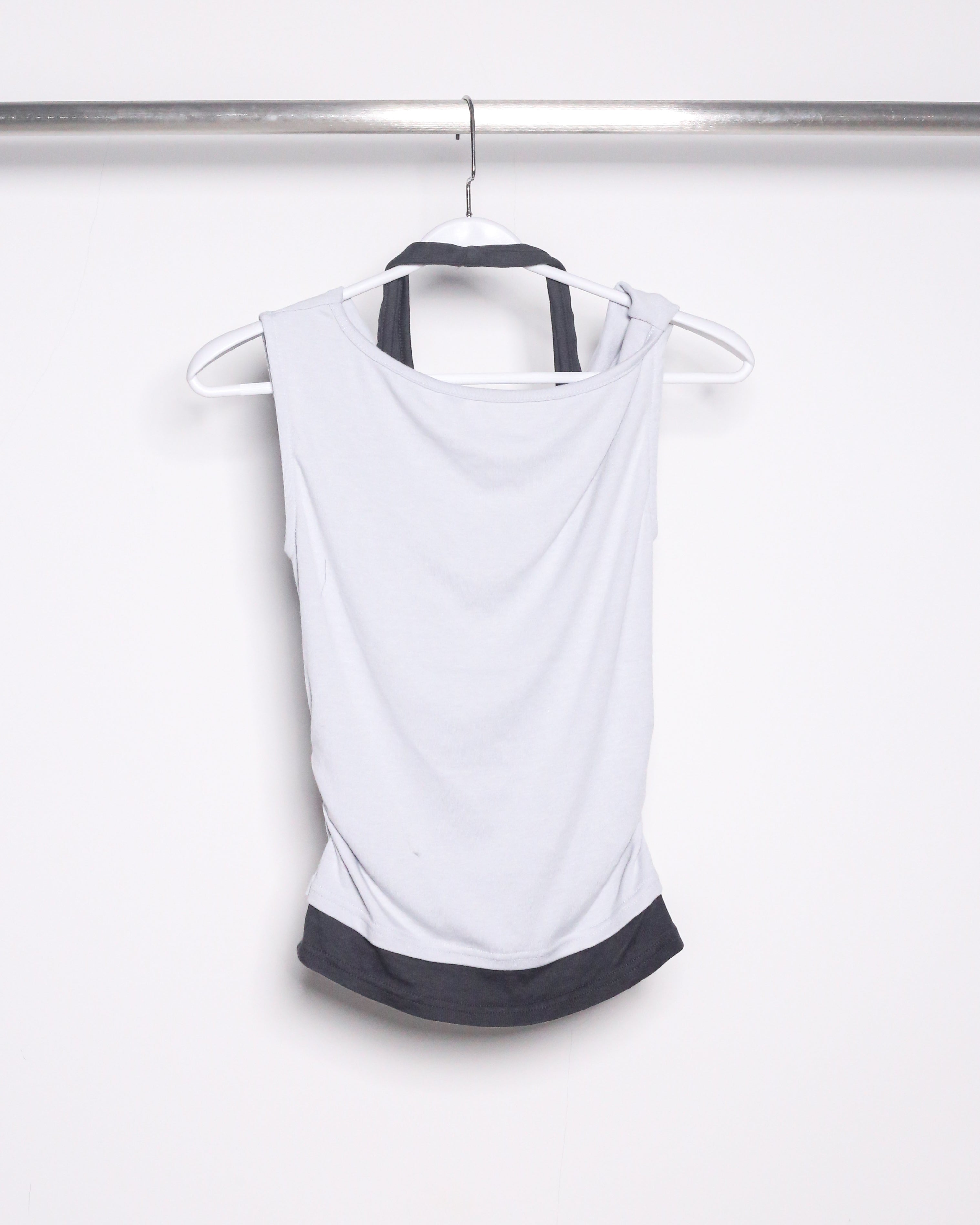 LAYERED HALTER TOP