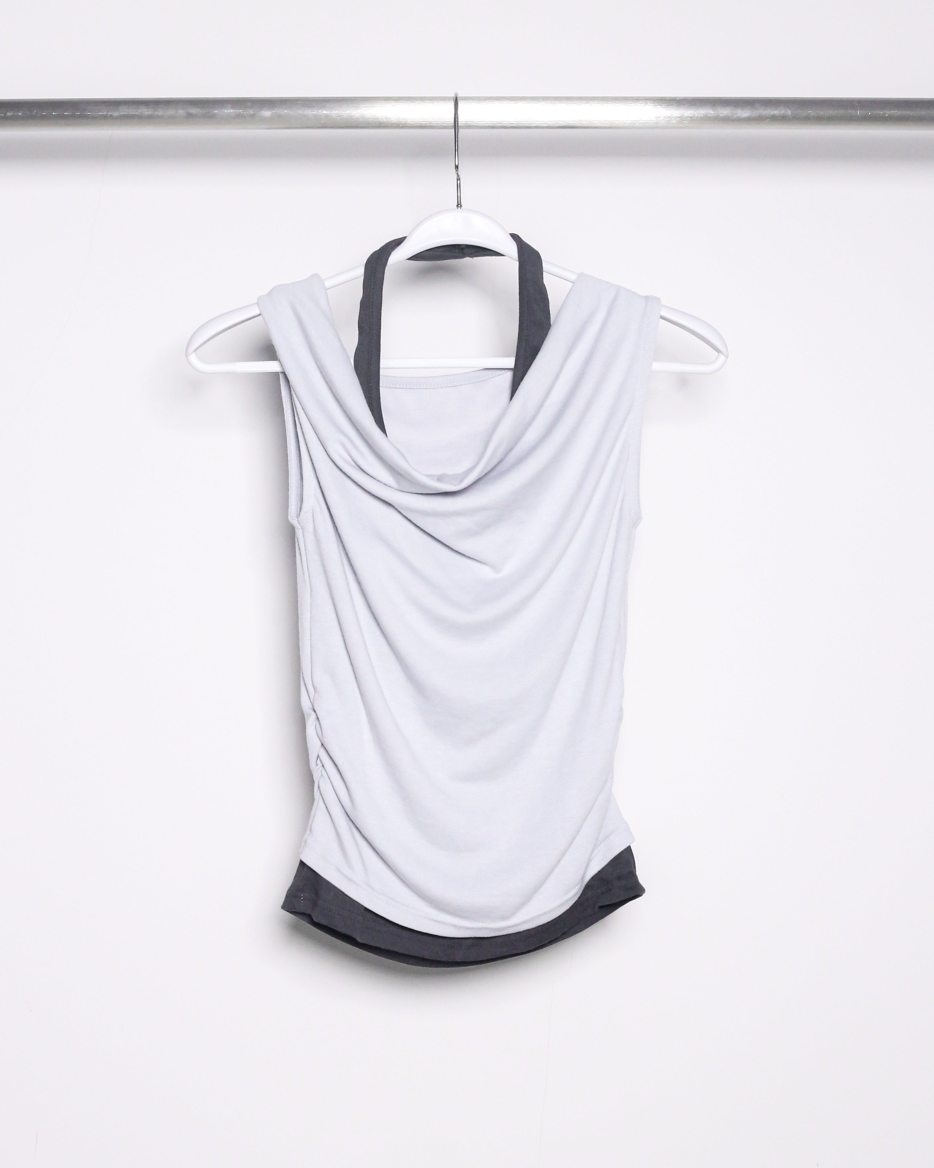 LAYERED HALTER TOP