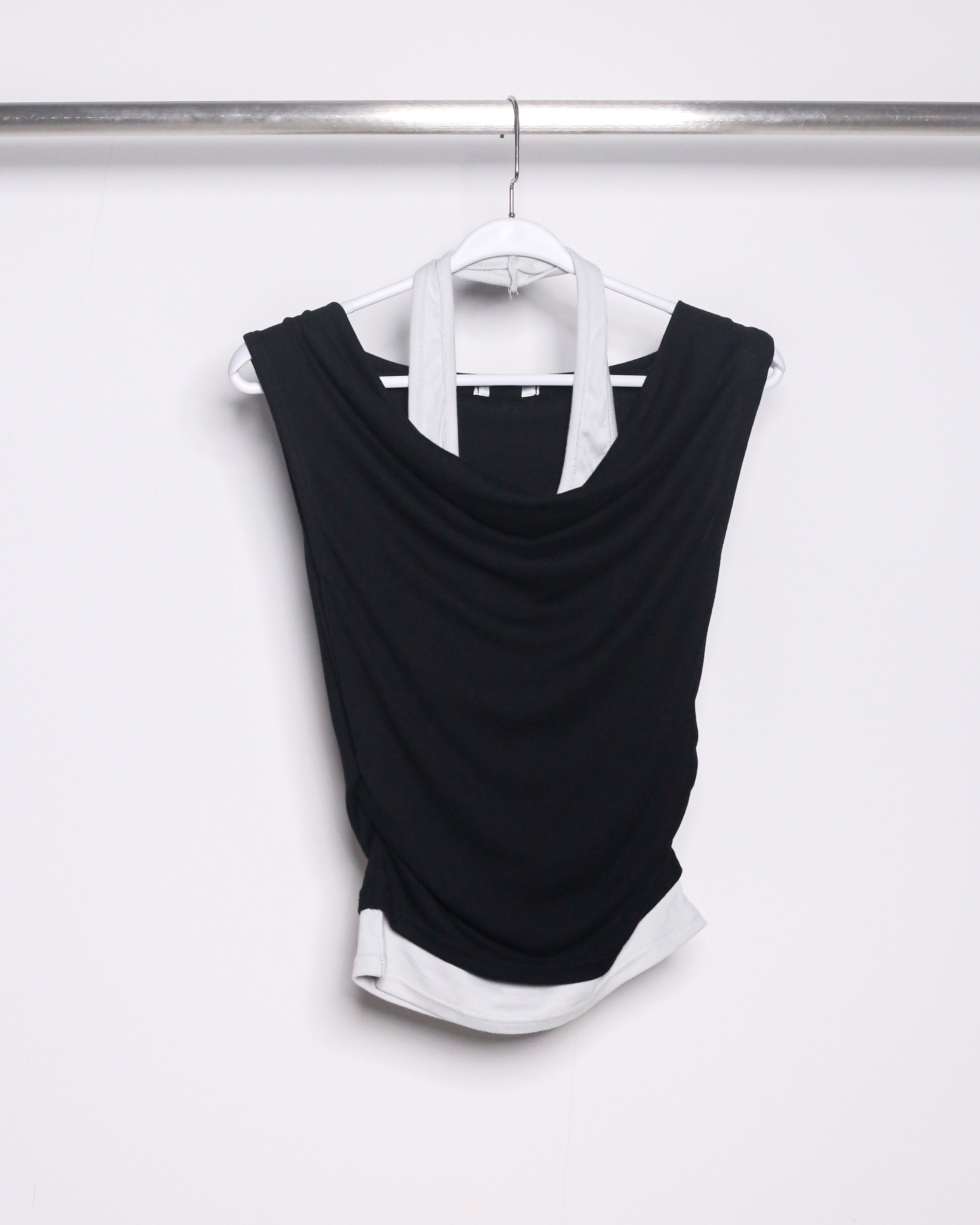 LAYERED HALTER TOP
