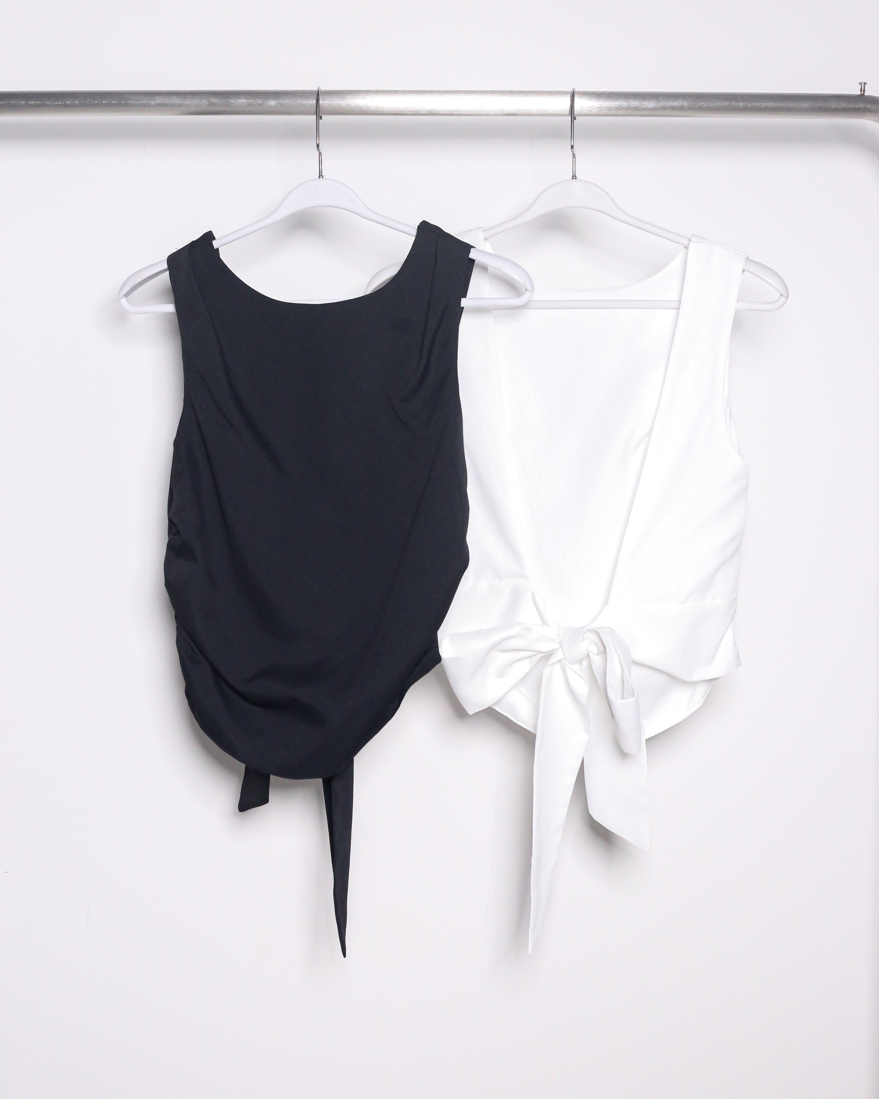 TIE-BACK BACKLESS TOP